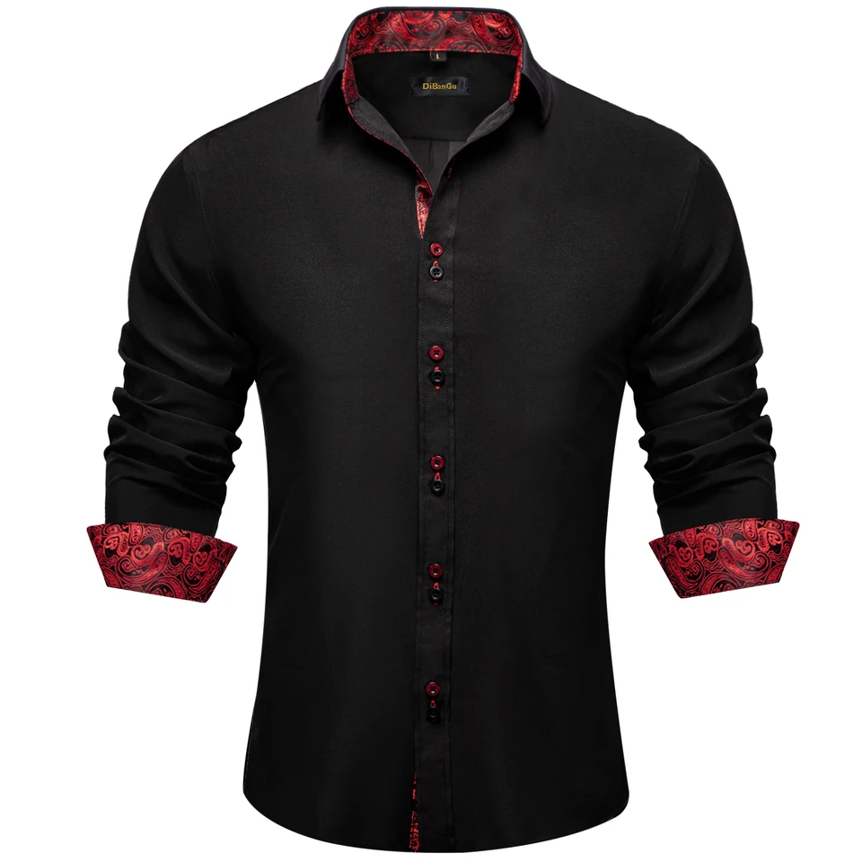strapless open back dress Haggar Premium Comfort Dress Shirt in Dark Red