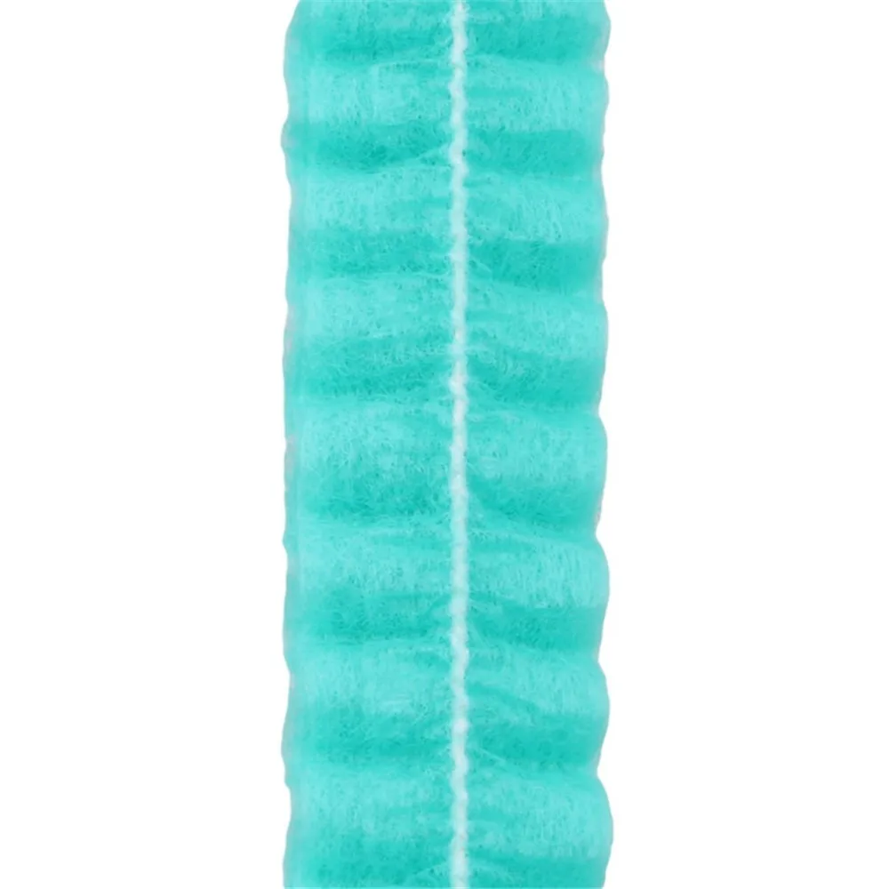 

100 шт./упак. одноразовая сетчатая шапочка для макияжа, пылезащитная стерильная шапка, противопыльные шапочки, эластичные дышащие шапочки для душа, купальные шапки