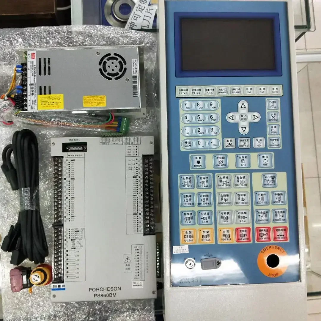 Molding Machine PLC Controller Industrial Plastic Molding Equipment Digital Program Control Mainboard MS210A PS360AM