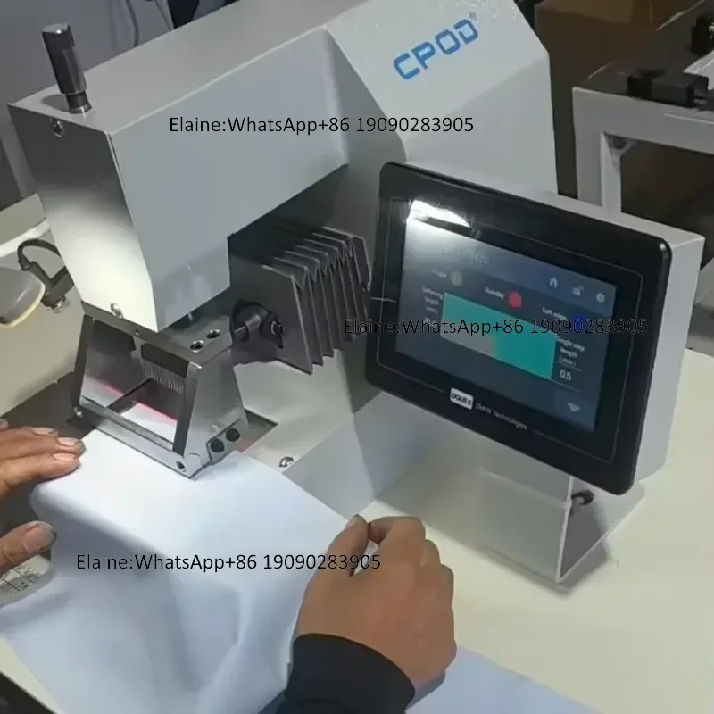 CP-826A Горячая продажа: Полностью автоматическая машина для изготовления бахромы для шарфов и пледов, длина бахромы 8 см