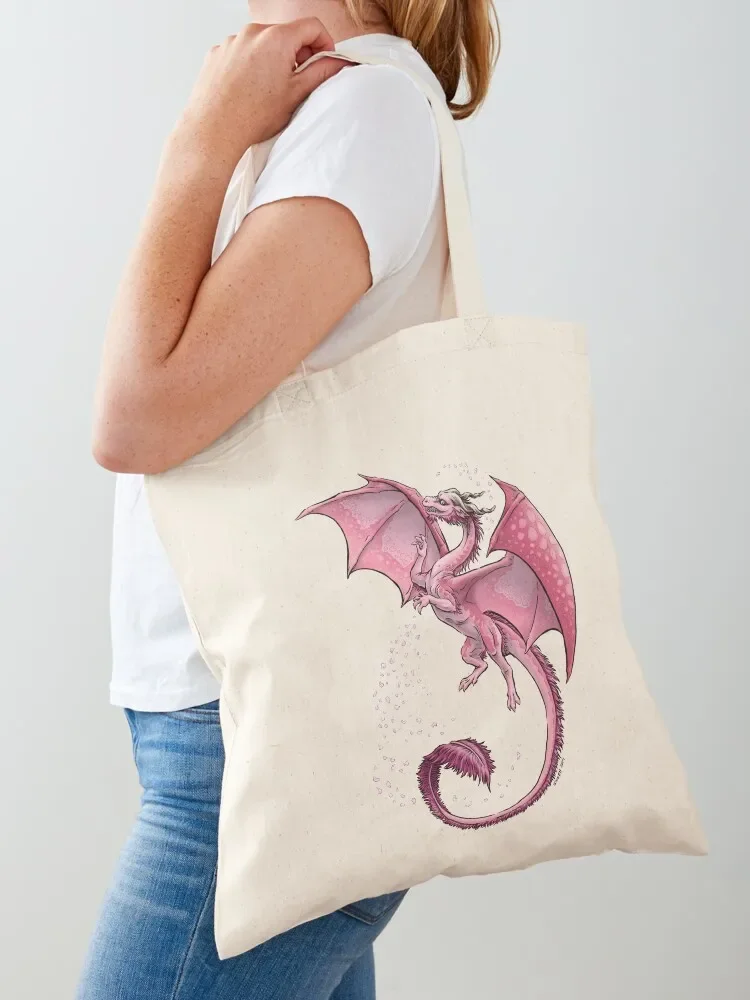 

The Dragon of Spring Tote Bag personalized tote shopper bags Canvas bag custom fabric bag