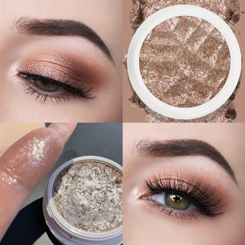 防水性と耐汗性のアイメイク、マルチカラーのマッシュポテト、高演色性、簡単なカラーリング