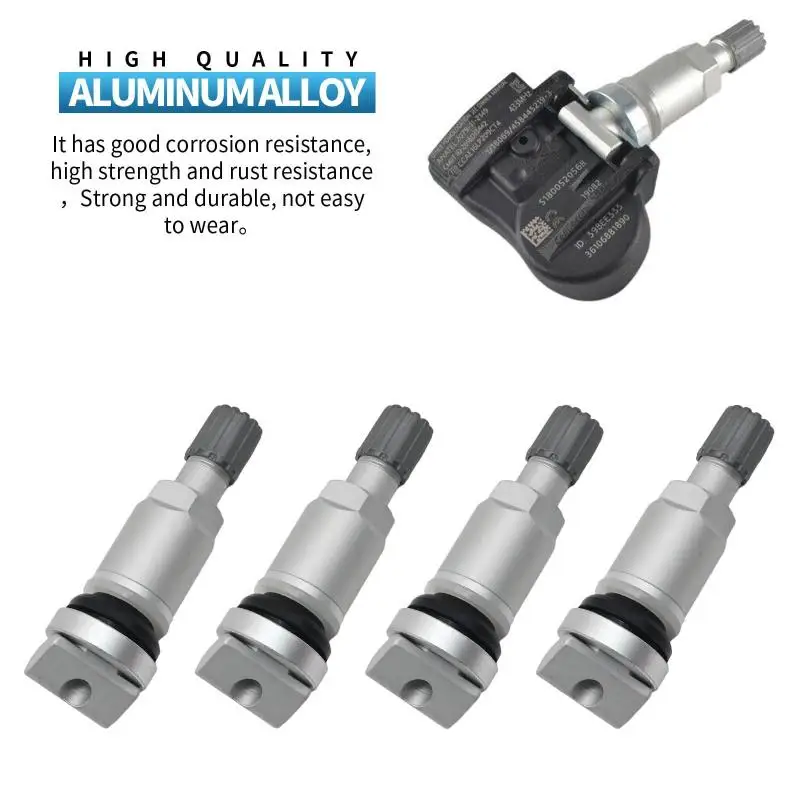 TPMS Valve Stem Repair Kit Compatible with X1 X2 X3 Series Tire Pressure Sensor Durable Materials for Daily Driving