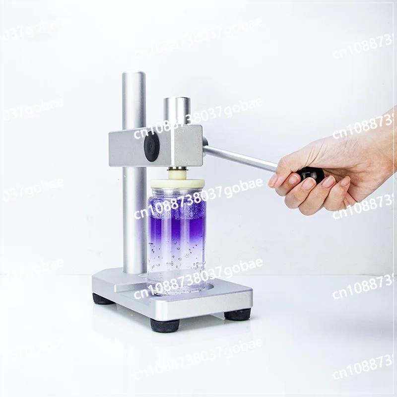 

Commercial Can Sealing Machine Manual PET Bottle Sealer Food Beverage Soda Packer with 100pcs Bottle