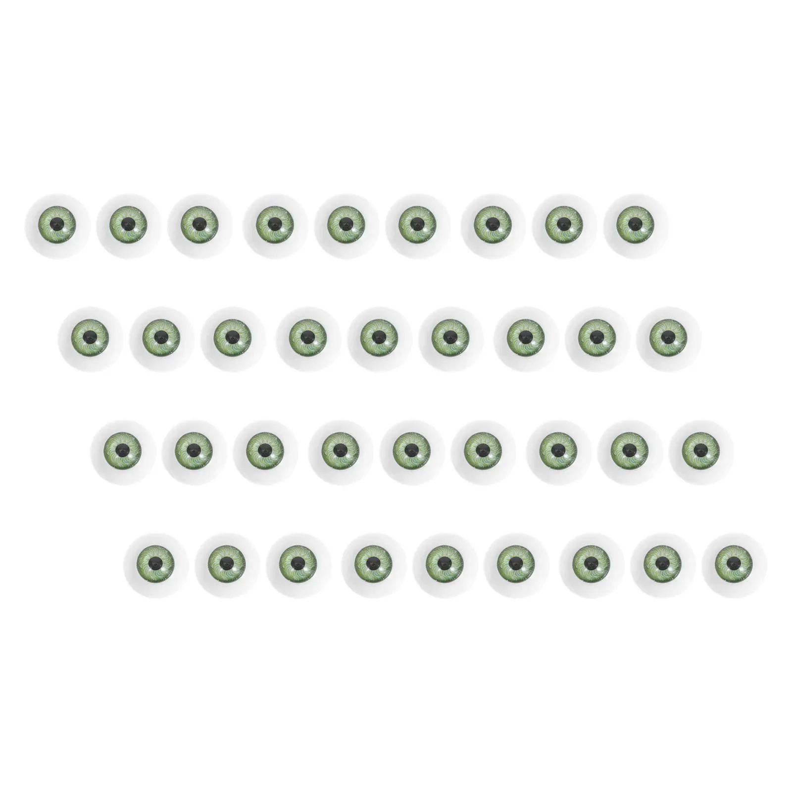 

40Pcs Realistic Plastic Safety Eyes 20mm for Crochet Animals Stuffed Crafts Expressive Eyeballs DIY Small Craft Eyes