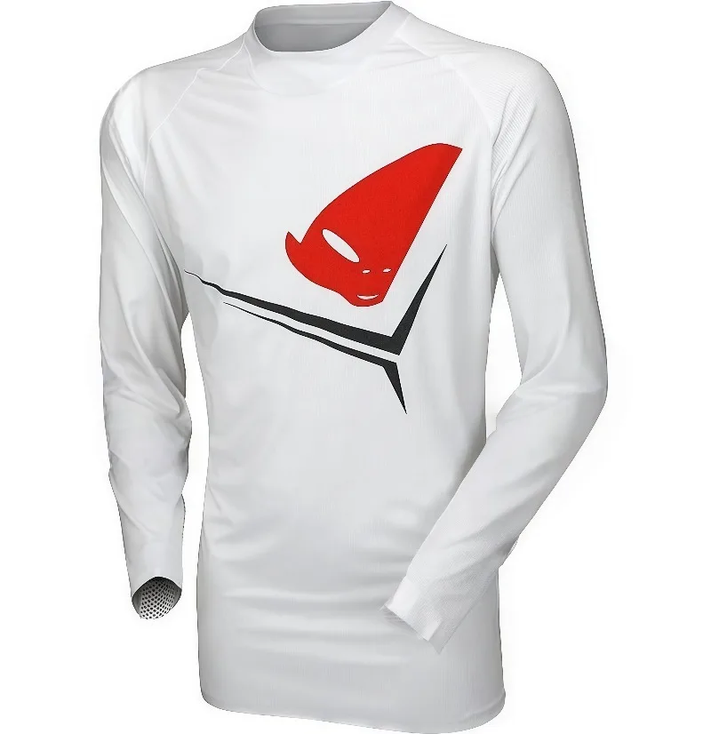 

Футболка с длинными рукавами для езды на мотоцикле и технологией быстросохнущего 3D-принта для повышенного комфорта