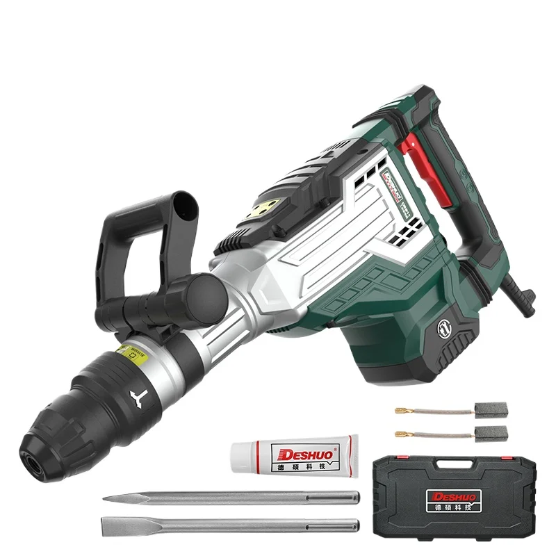 

Electric pickaxe high-power industrial-grade light five-pit electric pickaxe professional crushing, dismantling copper hammer