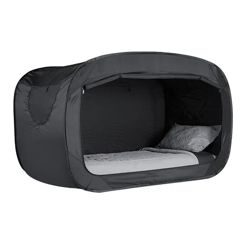 Imagem -04 - Barraca de Cama Dobrável Portátil ao ar Livre Indoor Caminhadas Viajar Tenda Dormitório Cama Espaço de Privacidade com Malha Anti-mosquito Superior Fixo