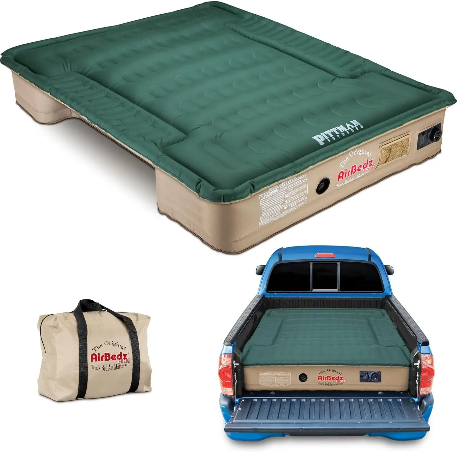 6ft - Pro3 Series - The Original Airbedz Truck Bed Air Mattress 6.5 Bed