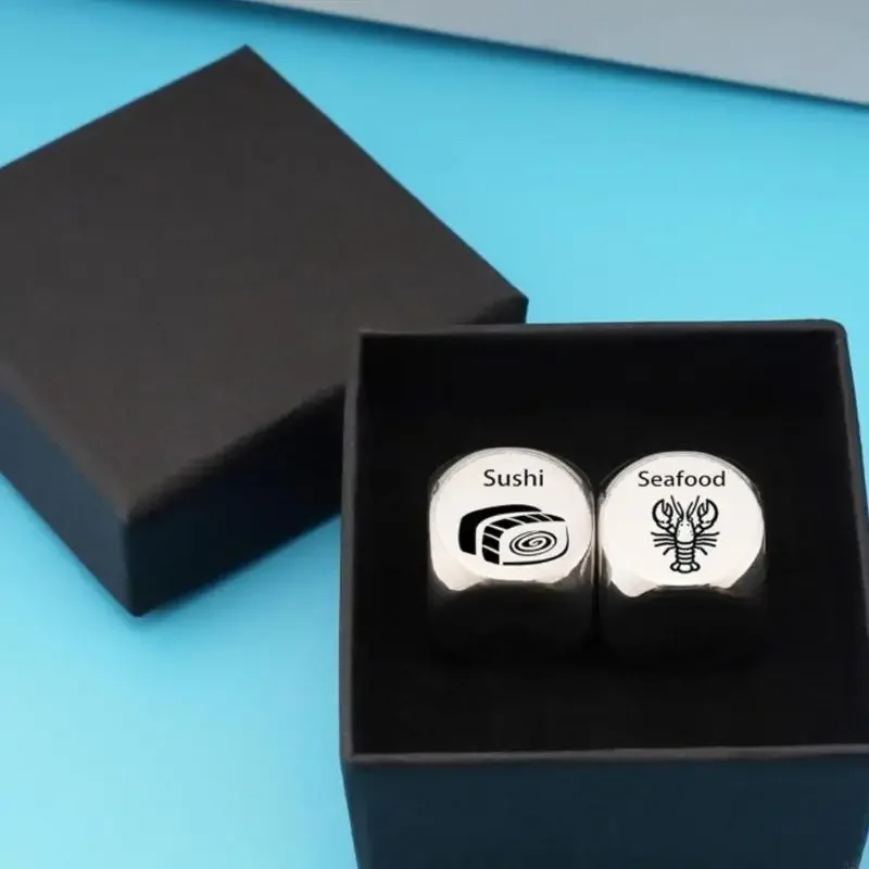 食品選択サイコロゲームランダムピックディナーパーティー誕生日記念日カップル友人家族の集まり 15UB