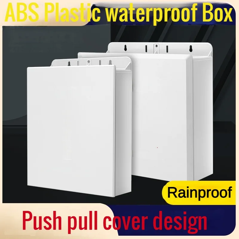 

Push pull cover design ABS Plastic Rainproof Enclosure Box Drawer-type Cover Waterproof Box Outdoor Electrical Enclosure Case