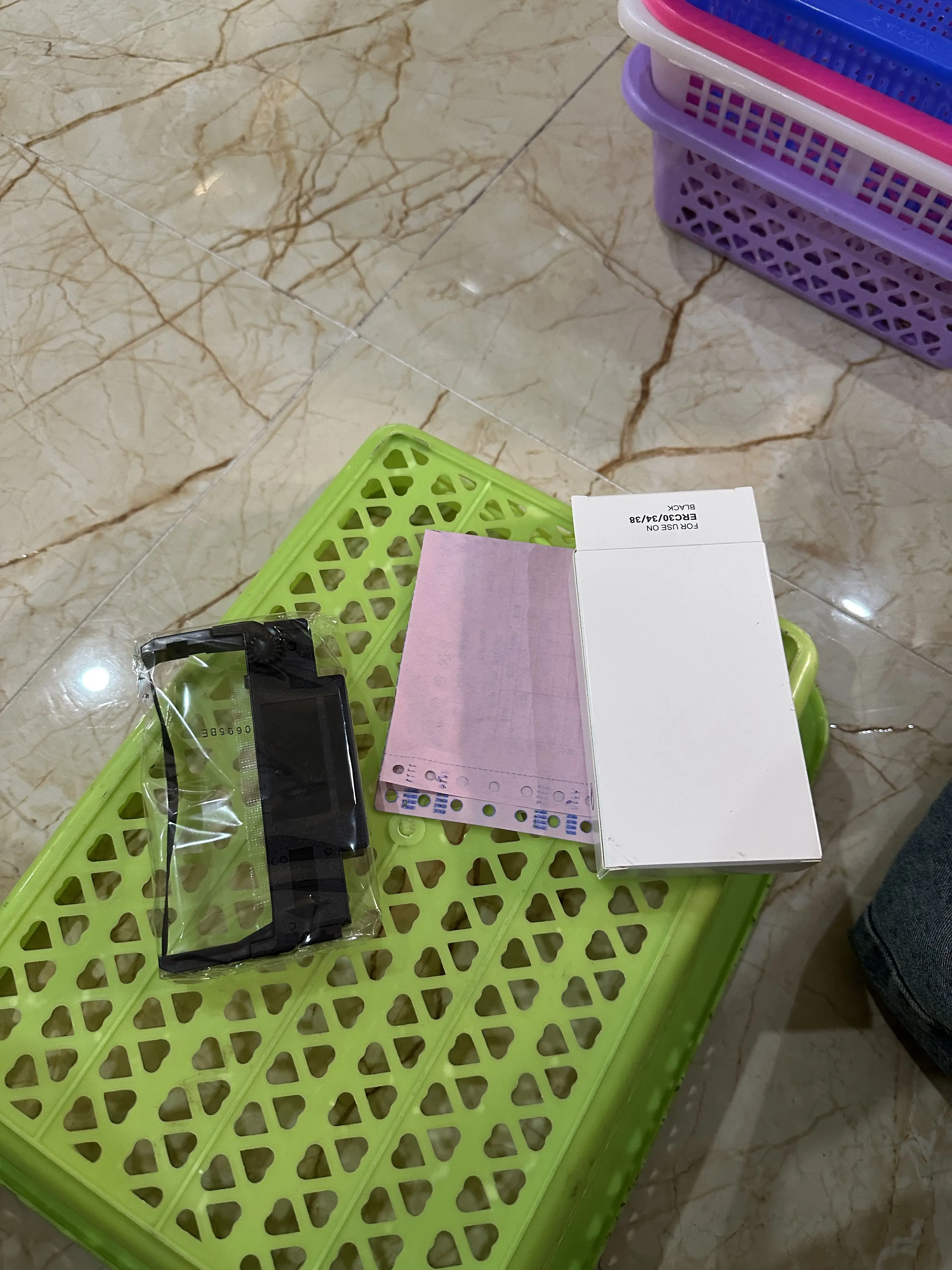 

Совместимая лента для чернильной печати для Epson ERC30 ERC34 ERC38, используется для принтера TM-U220PD U230 U210A TM-U370 U300C M188B M188D