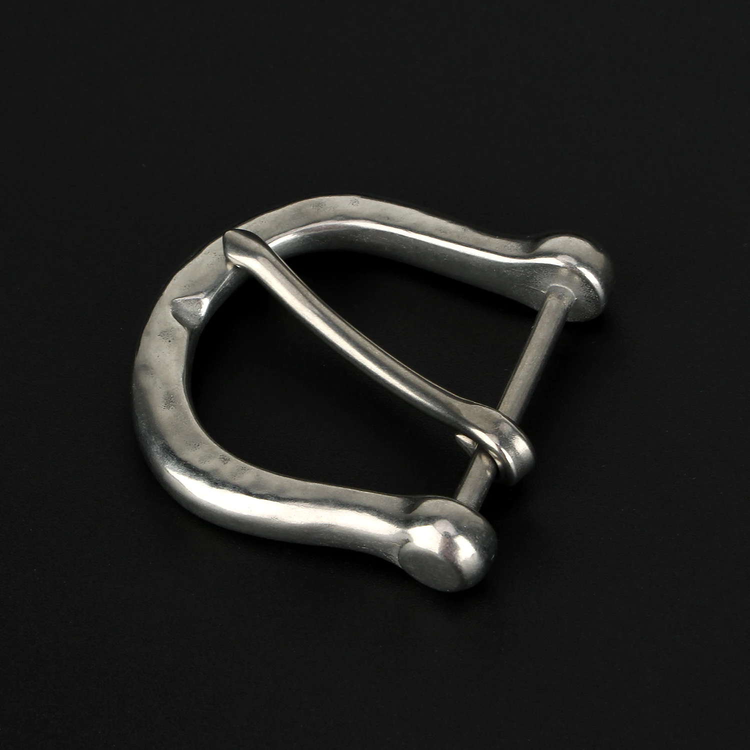 Heavy Duty 1.5"(39mm) Stainless Steel Belt Buckle Single Prong Horseshoe Shape Vintage Style DIY Craft Belt Parts Accessories