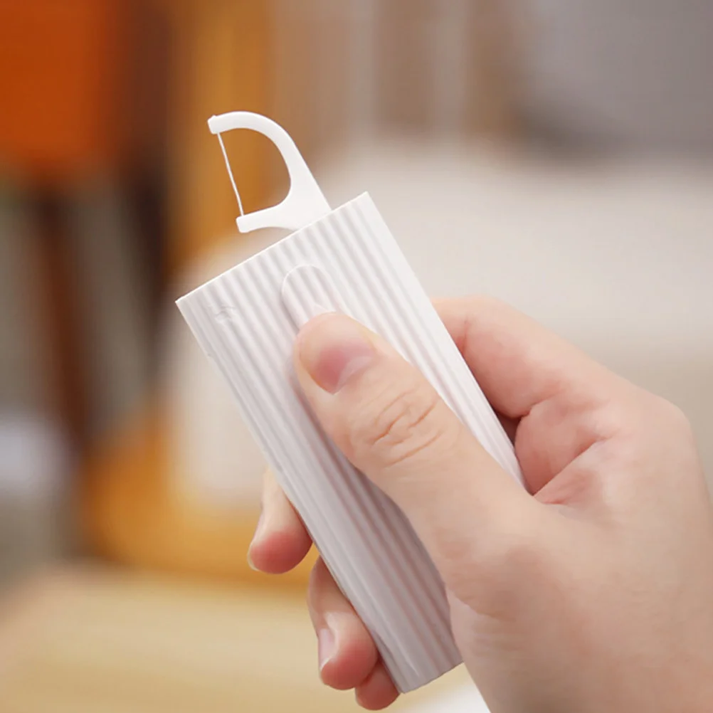

1 Set Of Dental Floss Picks Compact Portable Flosser Dispenser For Braces Interdental Cleaning Travel Size Convenient Teeth