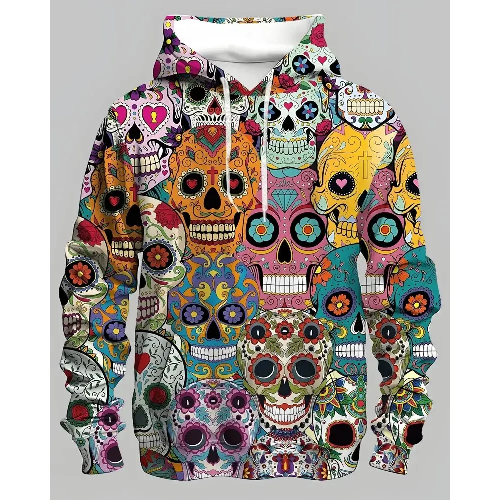 Vintage الرجال مقنعين الذئب الأفعى ثلاثية الأبعاد مطبوعة معركة الحيوان نمط البلوز الرباط الرياضة كم طويل بلايز ملابس الرجال عادية #2