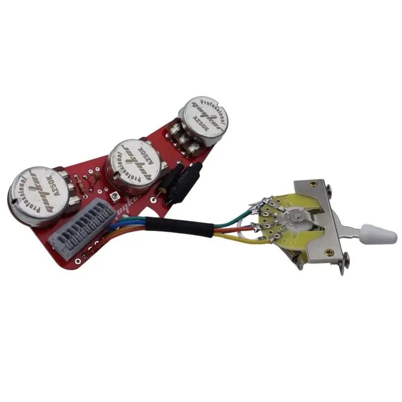 

Плата с потенциометром XSXS-A250K для подключения к гитарным аксессуарам ST PREAMP