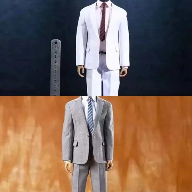 

In Stock 1/6 Scale Male Basketball Player Star Suit Casual Suit Pants Shoes Clothes Model for 12" Action Figure PH TBL M36 Body