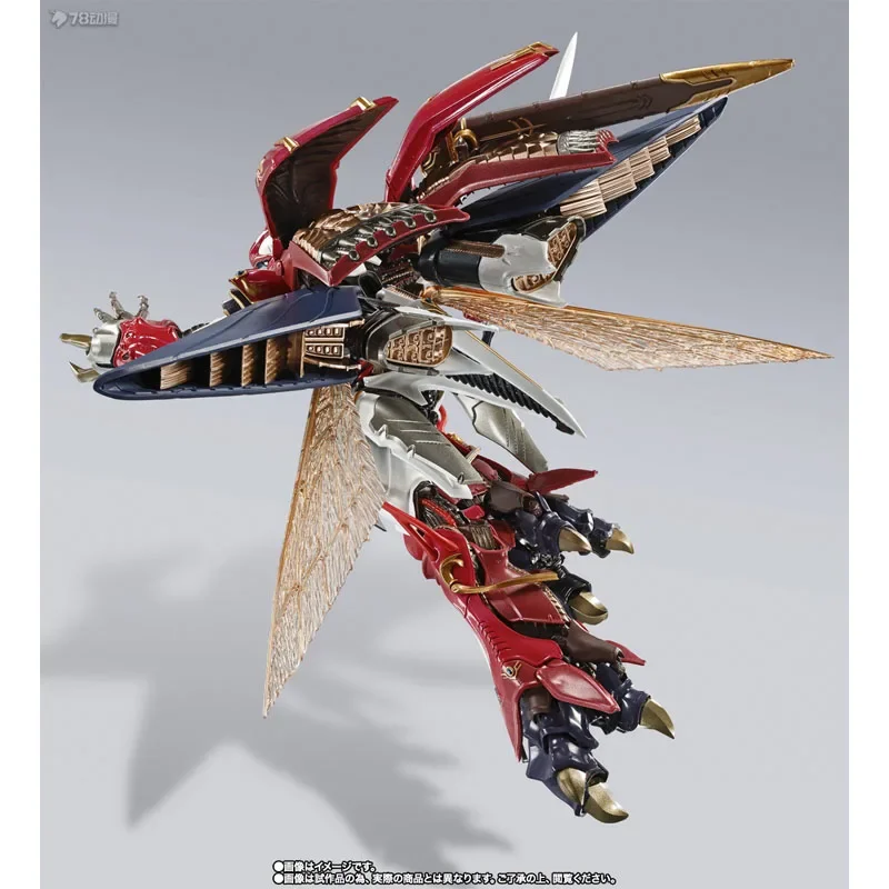 Bandai Originale Mobile Gundam METAL BUILD BELLVINE METAL BUILD 210mm Anime Action Figures Giocattoli per I Ragazzi Regalo Modello Ornamenti