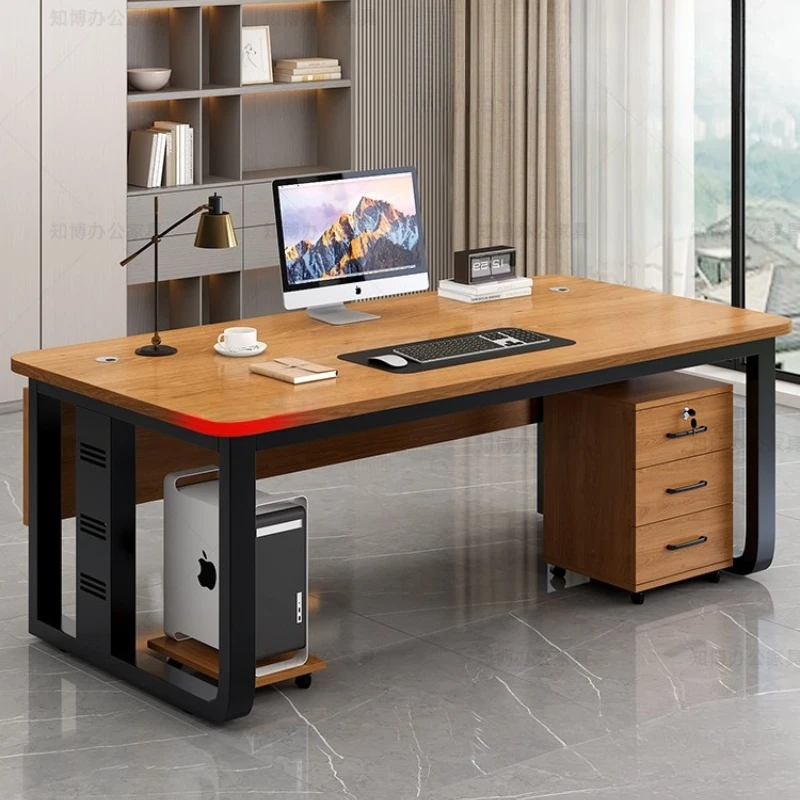 

Strong Cheap Executive Desk Modern Asthetic Large Drawers Executive Desk Wood Modern Mesa De Escritorio Office Desk Furniture