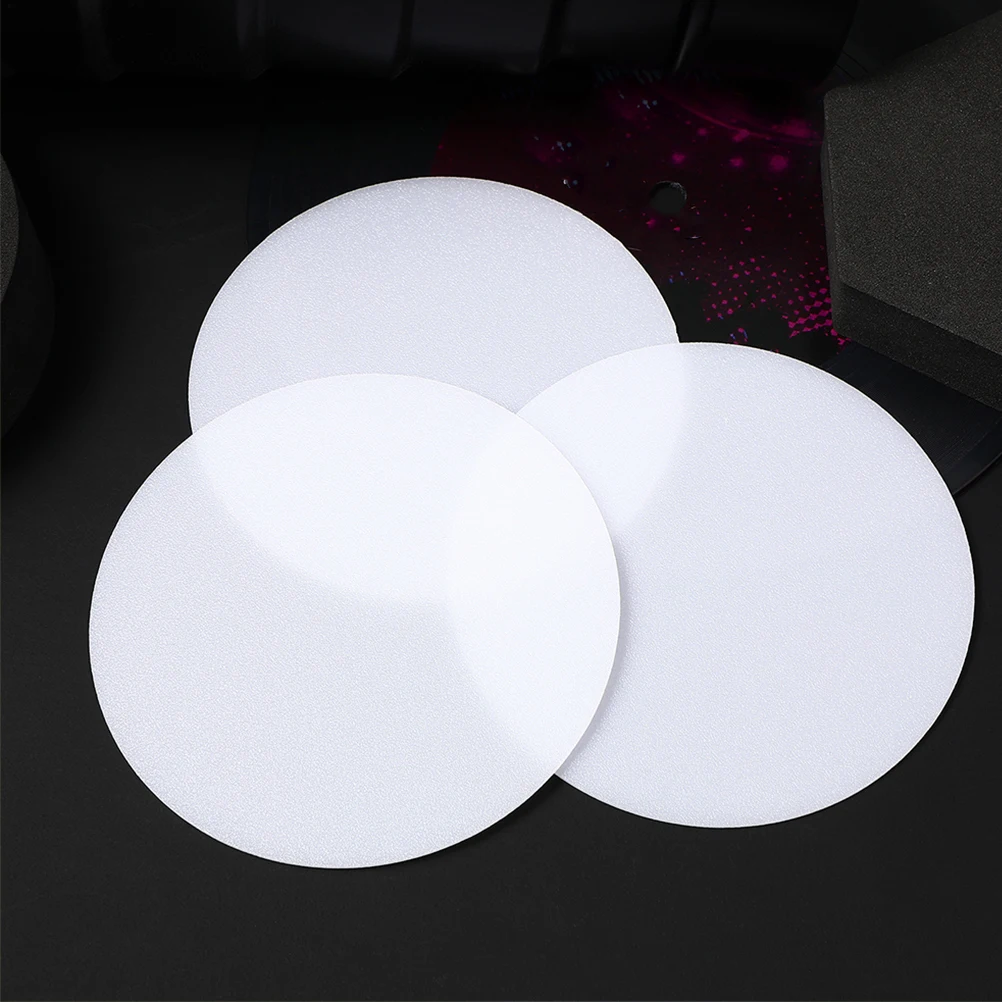 

10 pcs Lamp Shades Ceiling Light Cover 3.5 Inch White Round for Home Office LED Downlights Spotlights Plastic