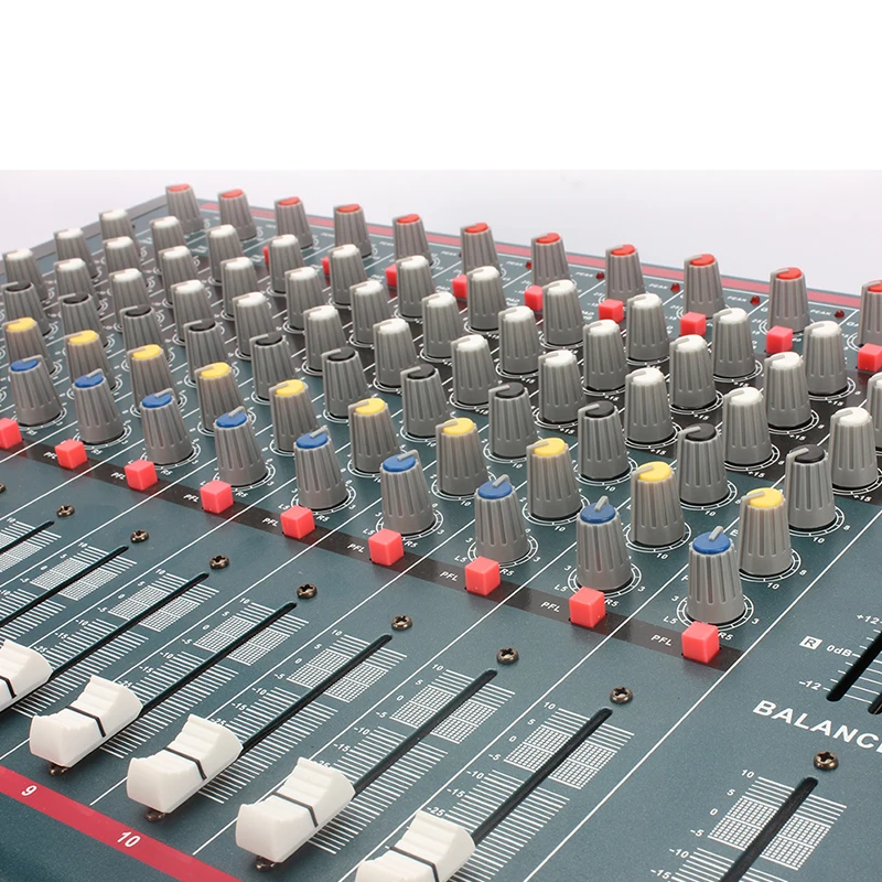 Professional Audio Power Mixer, controlador de interface USB, Mixer, amplificador, som, 12 canais, DN1233 ELM