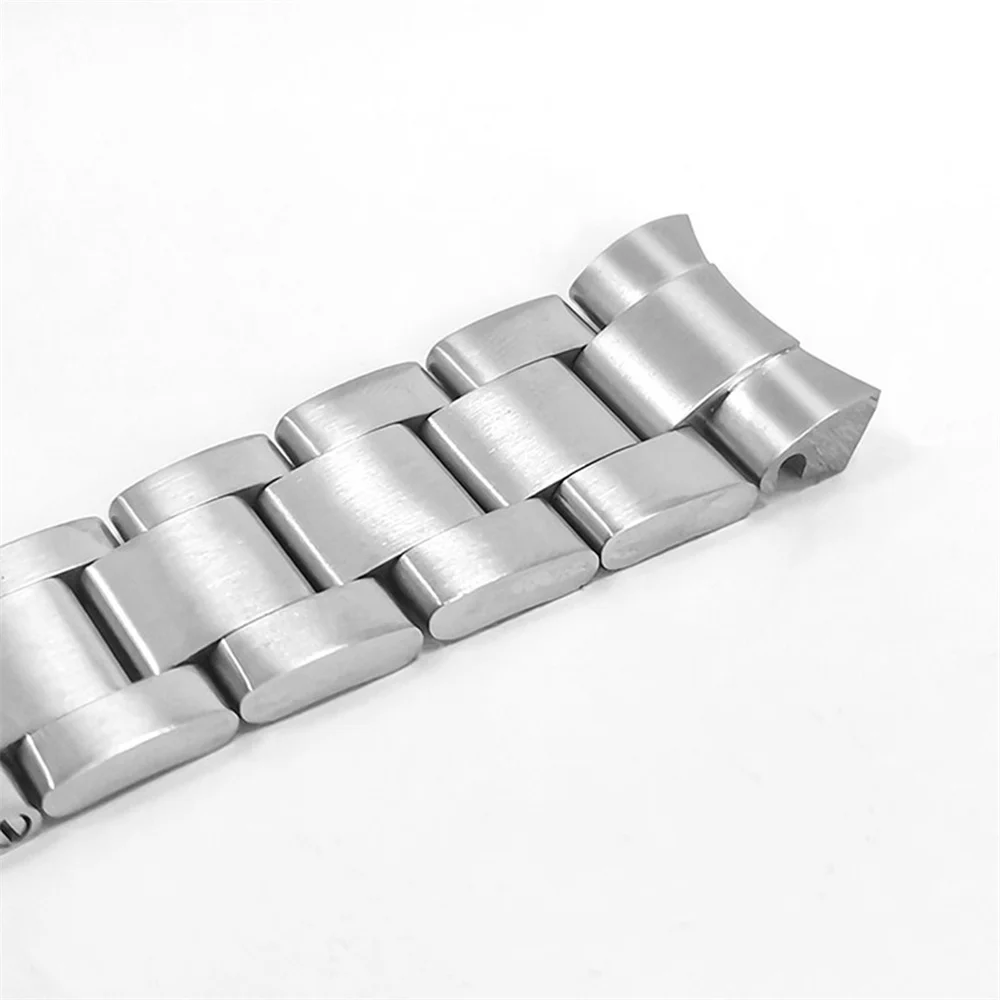 20 مللي متر حزام ساعة اليد الفولاذ المقاوم للصدأ سوار استبدال حزام ساعة اليد الفرقة ل SUB 40 مللي متر ساعة حافظة الرجال ساعة كامل الرمال الساعات