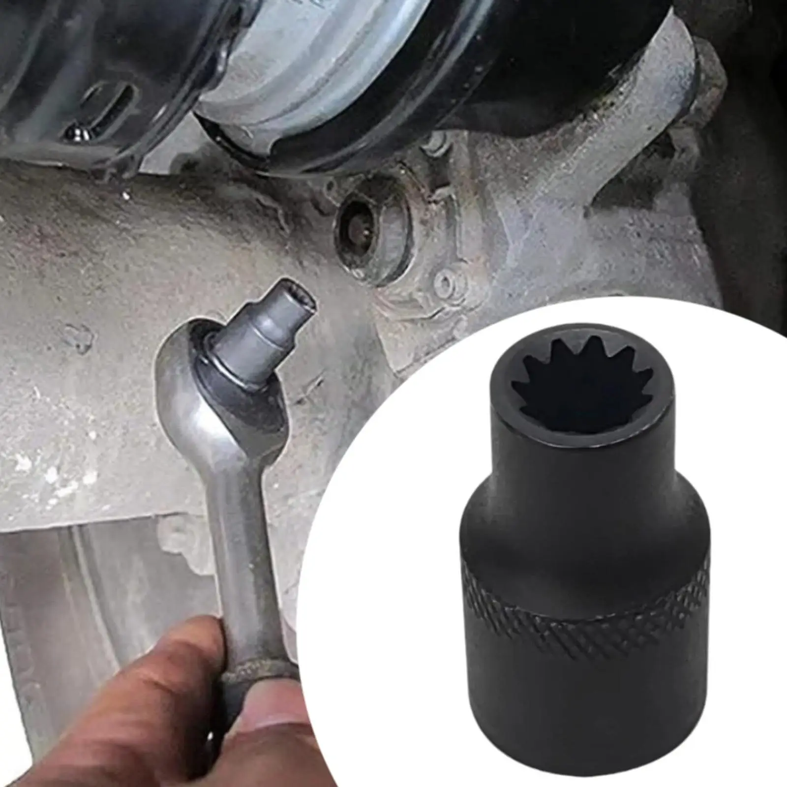 

11-точечная головка тормозного суппорта грузовика Essential, портативная, высокая твердость, обслуживание, привод 3/8 дюйма, инструмент для снятия тормозного суппорта