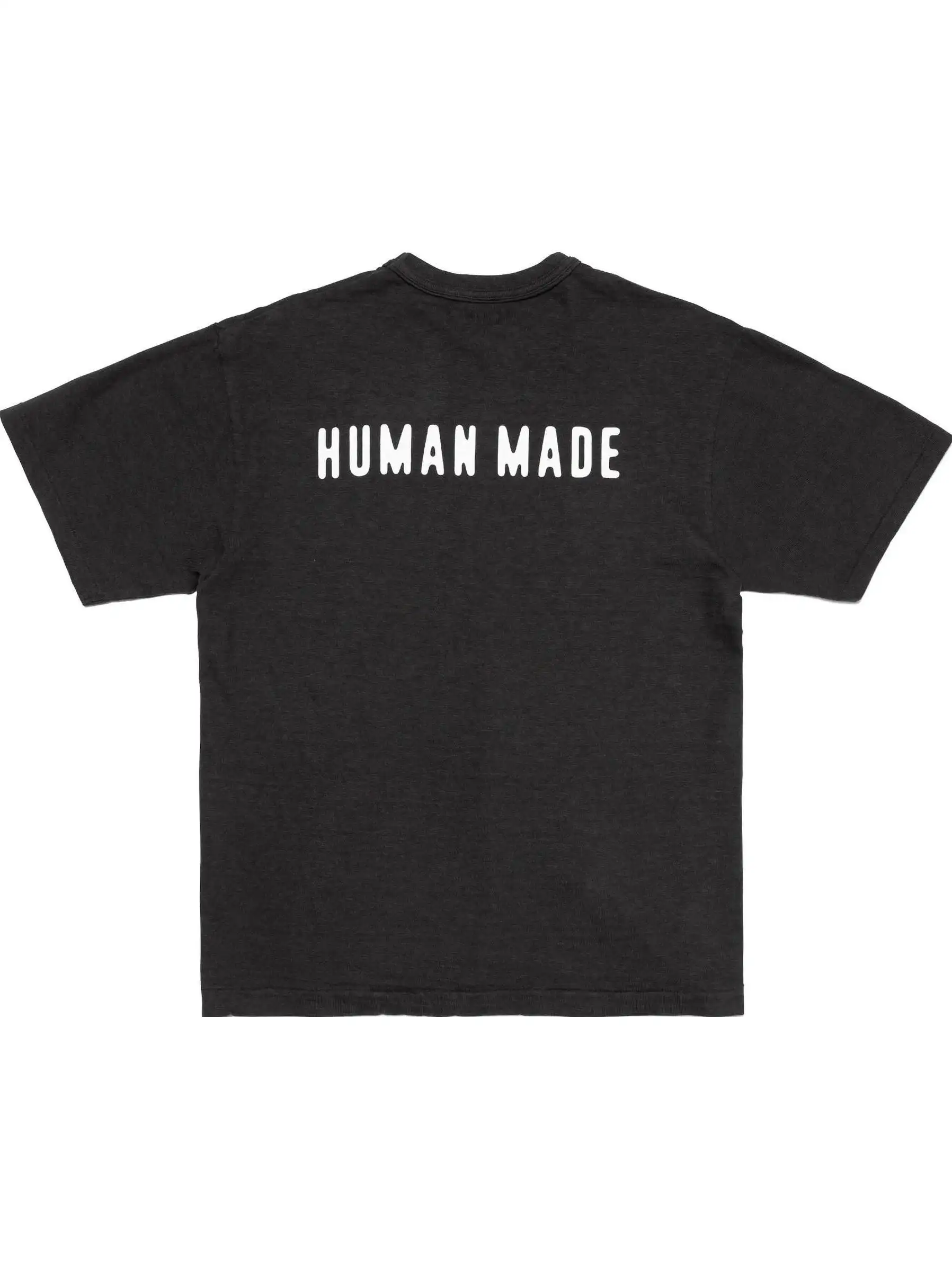 

Cam Series round Ne ort Sve T-irt Love Heart Small Logo Print ex Breathable Cotton Casual Wear for Men