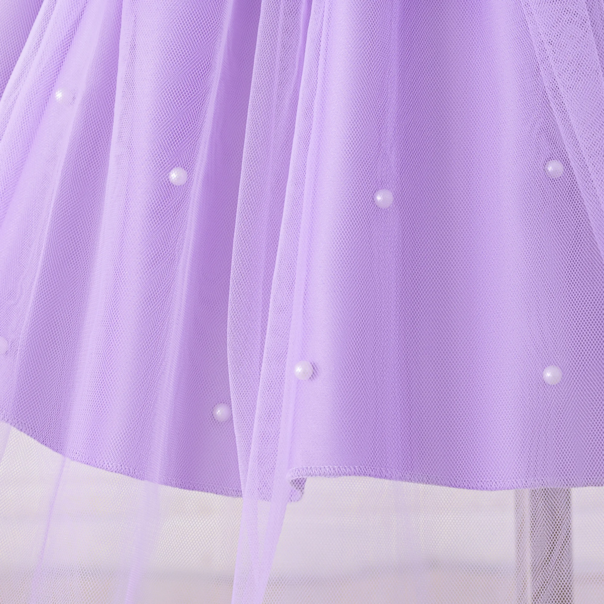 Kleine Meerjungfrau Ariel Partykleid für Mädchen, Karneval Cosplay Halloween Kostüm, Geburtstags-Prinzessinnenkleid, Meerjungfrauen-Kinderkleidung – Detail 7