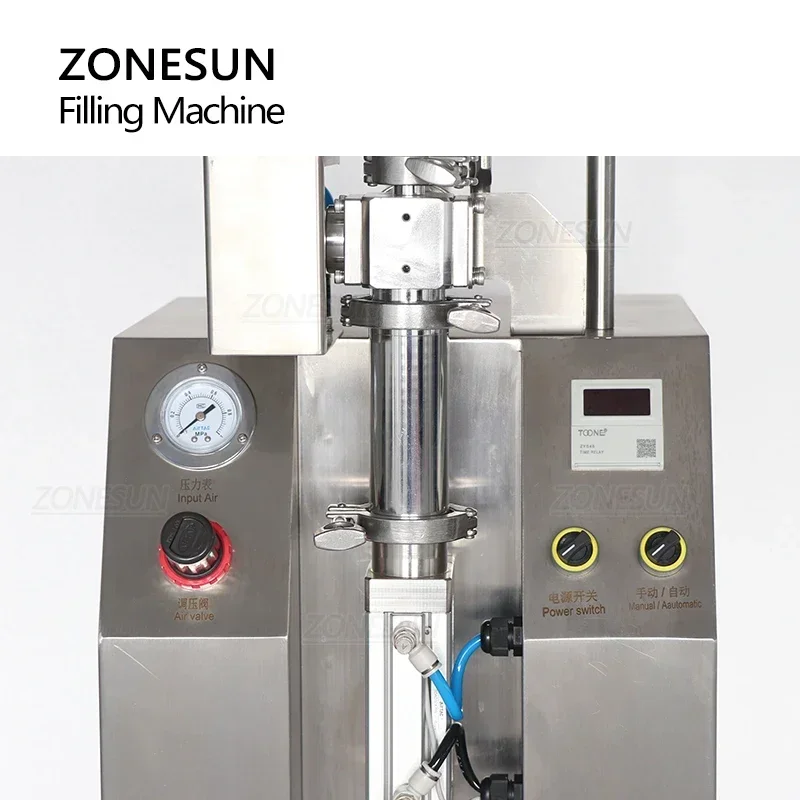 

Полуавтоматическая машина для розлива шприцев ZONESUN ZS-YTCP12V, пневматическая, для косметической промышленности, производственная линия