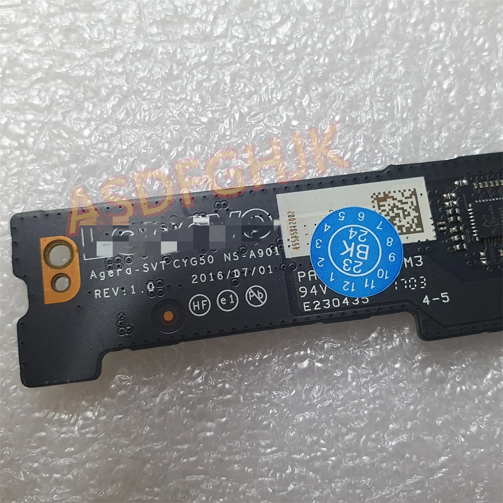 For Lenovo Yoga 910-13IKB 910-13 USB Charger Power Supply Board CYG50 NS-A901 With Cable DA30000H430  Tested Fast Shipping