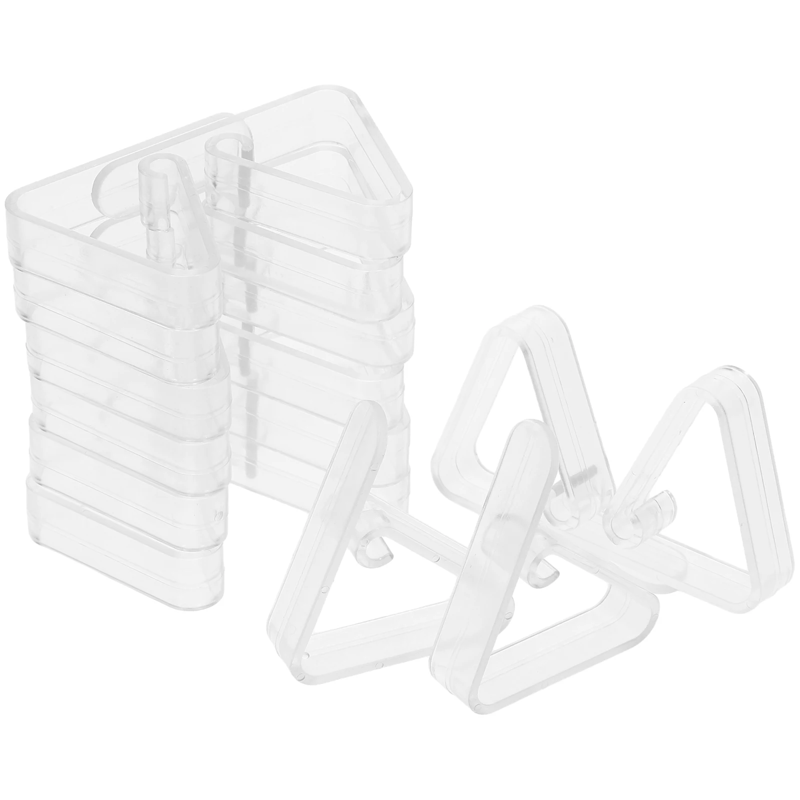 

16pcs Clear Anti-slip Tablecloth Clips for Home Party Banquet Outdoor Picnic Table Cloth Fixing Clamps Plastic Cover Kitchen
