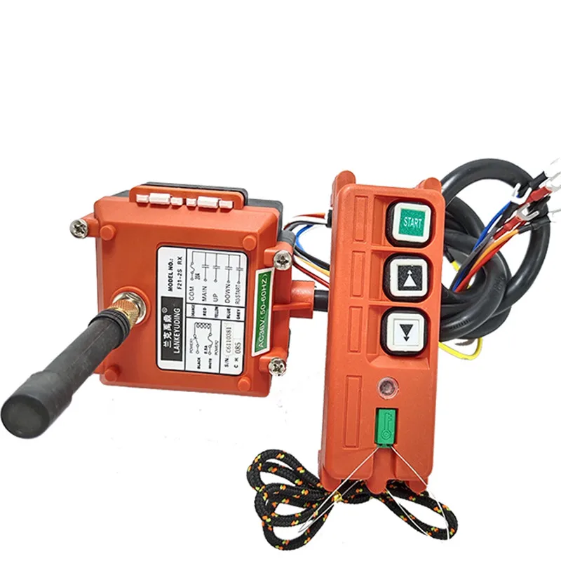 F21-2S Radio Switch Wireless Industrial Remote Controller Electric Hoist Remote Control Winding Engine Sandblast Switches