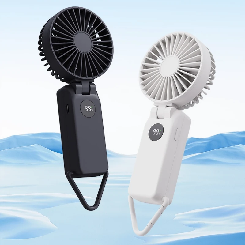 

Handheld Mini Fan Portable 2000mAh USB Charging Convenient Creative Small Fans Catapult Pocket Hand-held Fan for Outdoor Camping