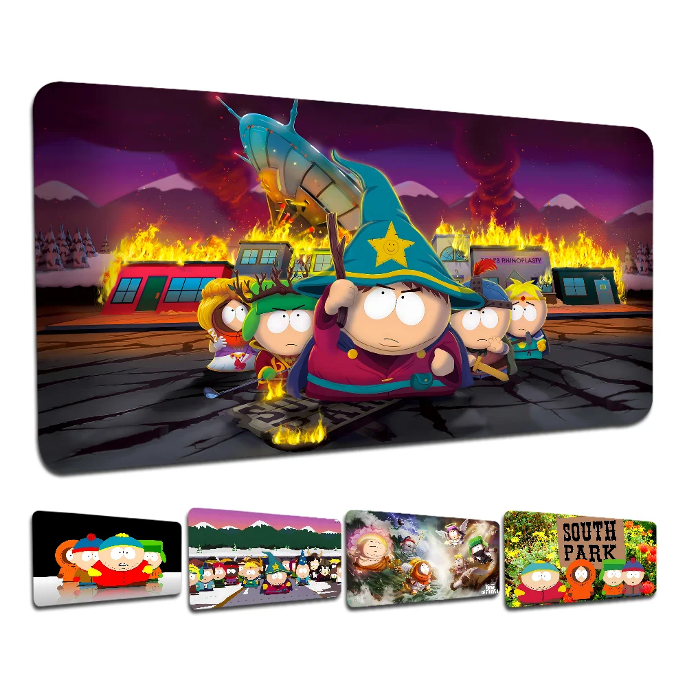 

S-Souths Забавный коврик для мыши P-Park, коврик для мыши для мальчиков из натурального каучука, игровой коврик для мыши, Настольный коврик, размер для игры в мир танки CS GO Zelda