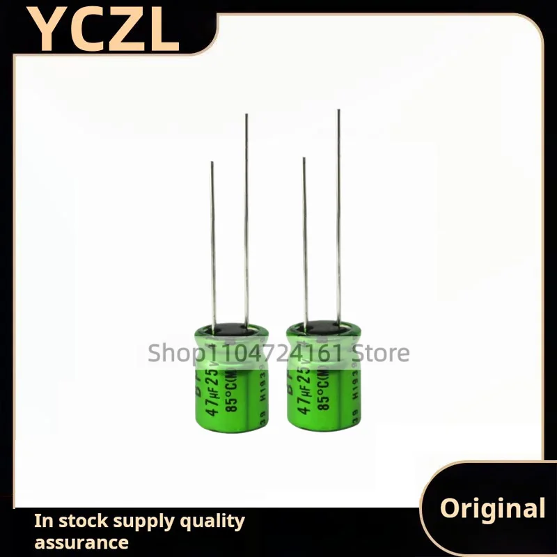 10PCS new imported genuine MUSE BP 47uF/25v stepless audio coupling electrolytic capacitor