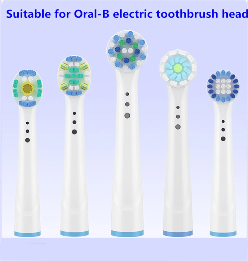 4/8Pcs Electric Toothbrush Replacement Brush Heads nozzle For Oral B 3D Whitening Sensitive Clean Sensi Ultrathin Gum Care