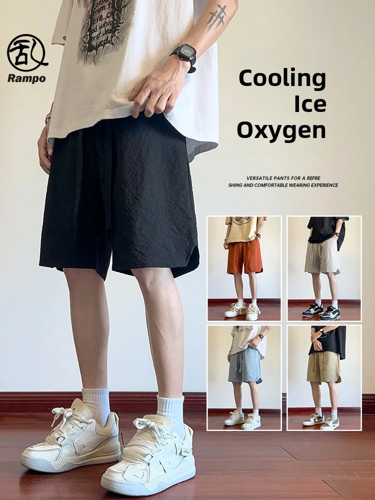 

Men's Casual Qui Dry Lightweight Breathable Faionable Workwear orts Oversize Design Comfortable Nylon orts for Daily Use