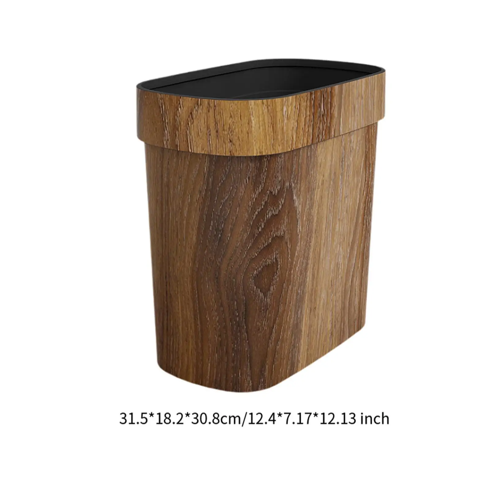 Narrow Space Rubbish Container Garbage Bin for Living Room Home Study Room