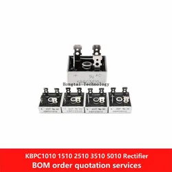 New Original KBPC1010 KBPC1510 KBPC2510 KBPC3510 KBPC5010 35A/50A/25A 1000V Diode Bridge Rectifier