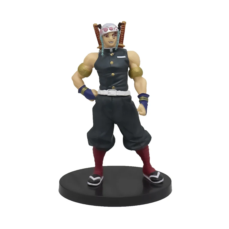 15cm anime figura demon slayer kimetsu não yaiba dos desenhos animados tanjirou inosuke shinobu estatueta mondel decorativo crianças presentes de aniversário