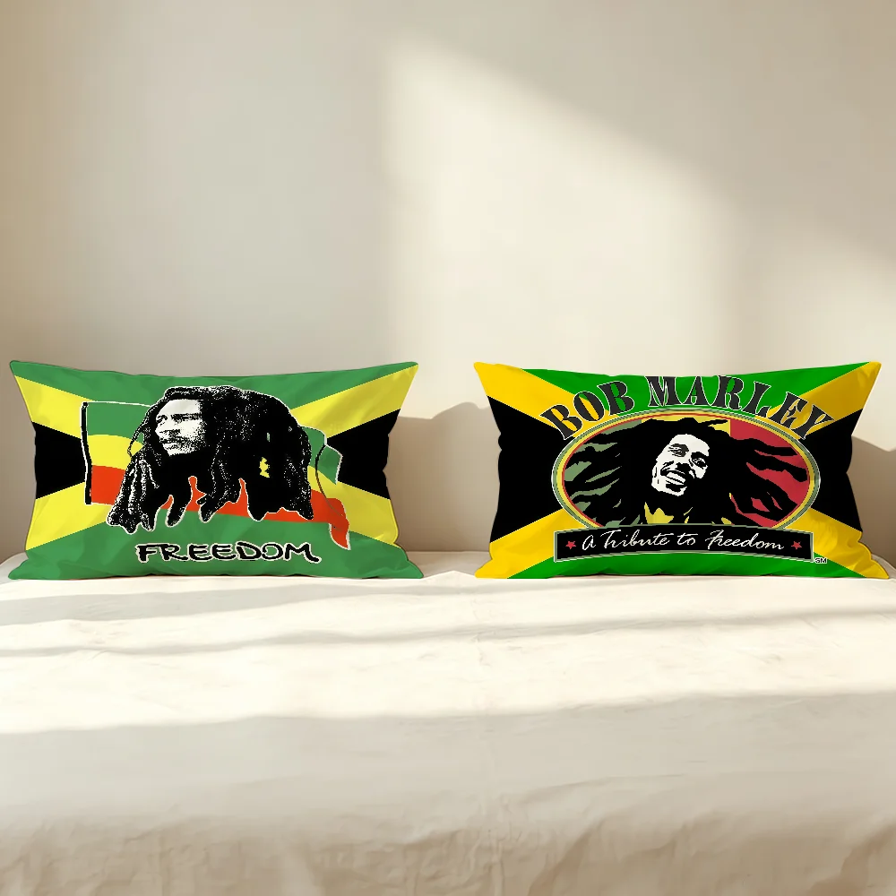 Singer Bob M-Marley cushion cover Decorative For Sofa Office Living Room Bedroom Suitable For Bed Lumbar Support Pillows