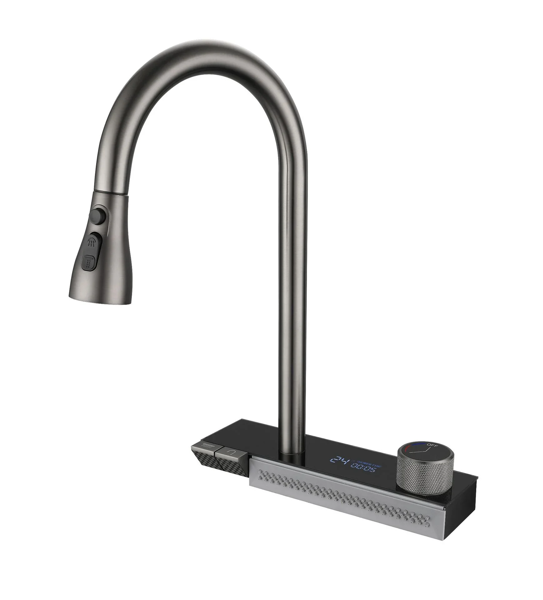 

#For Waterfall sink digital display piano keys kitchen large single trough wear-resistant honeycomb embossing household