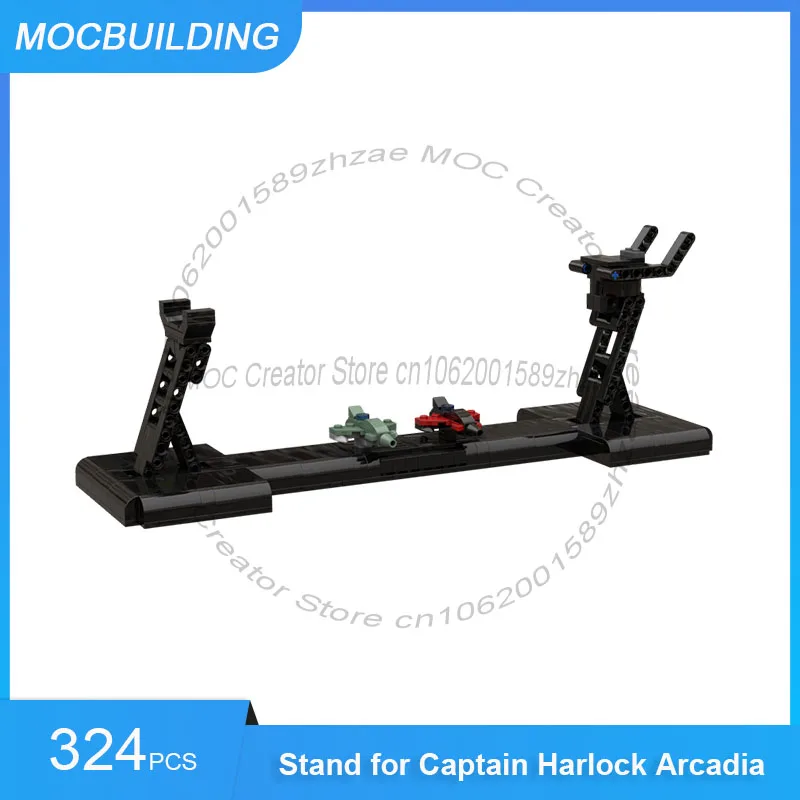 

MOC Building Blocks Stand for Captain Harlock Arcadia (2020) DIY Assemble Bricks Model Collection Space Xmas Toys Gifts 324PCS