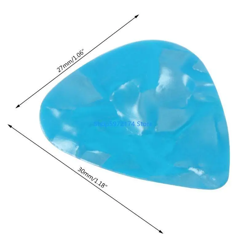 Y3NB Guitar Picks Set 30 Pcs With Different Thickness Pry Opening Tool