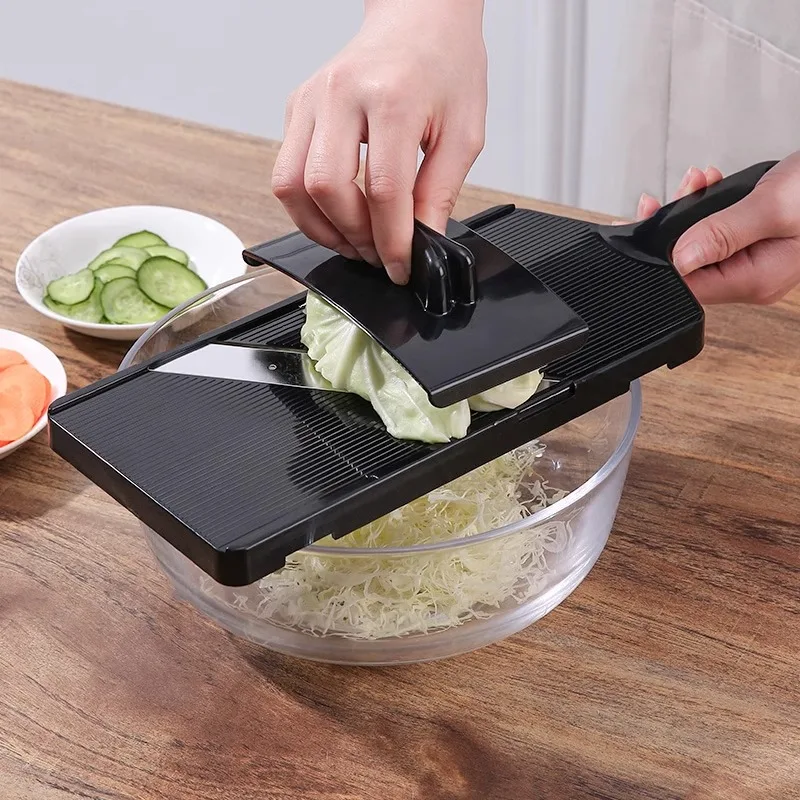 Multi Functional Plastic Stainless Steel Slicer, Suitable for Kitchen Tools Such As Onions, Vegetables, Potatoes, and Radishes