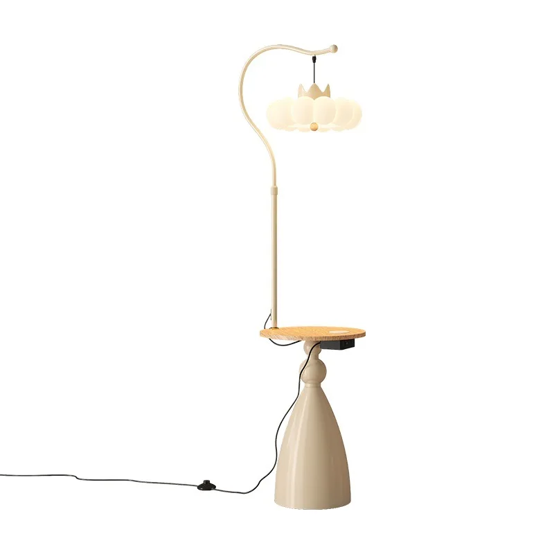 

Cream wind, art, creativity, personality, living room, floor lamp, high sense, bedroom