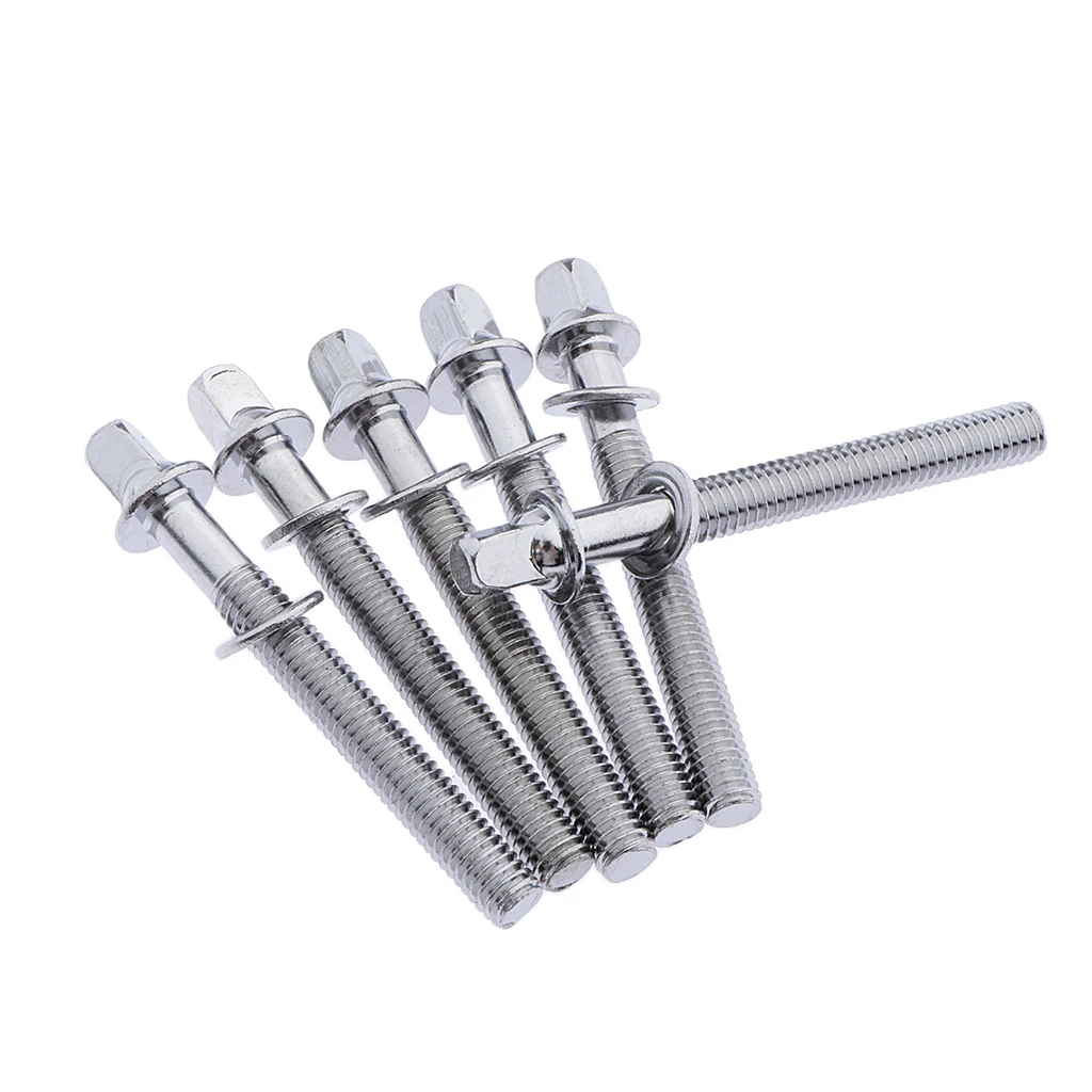 Imperial 7/32 Drum Screws M5 Drum Screws Drum Bolt 32.35.42.45.50.55.60.65.70.75mm Silver Color 20 Pieces/lot