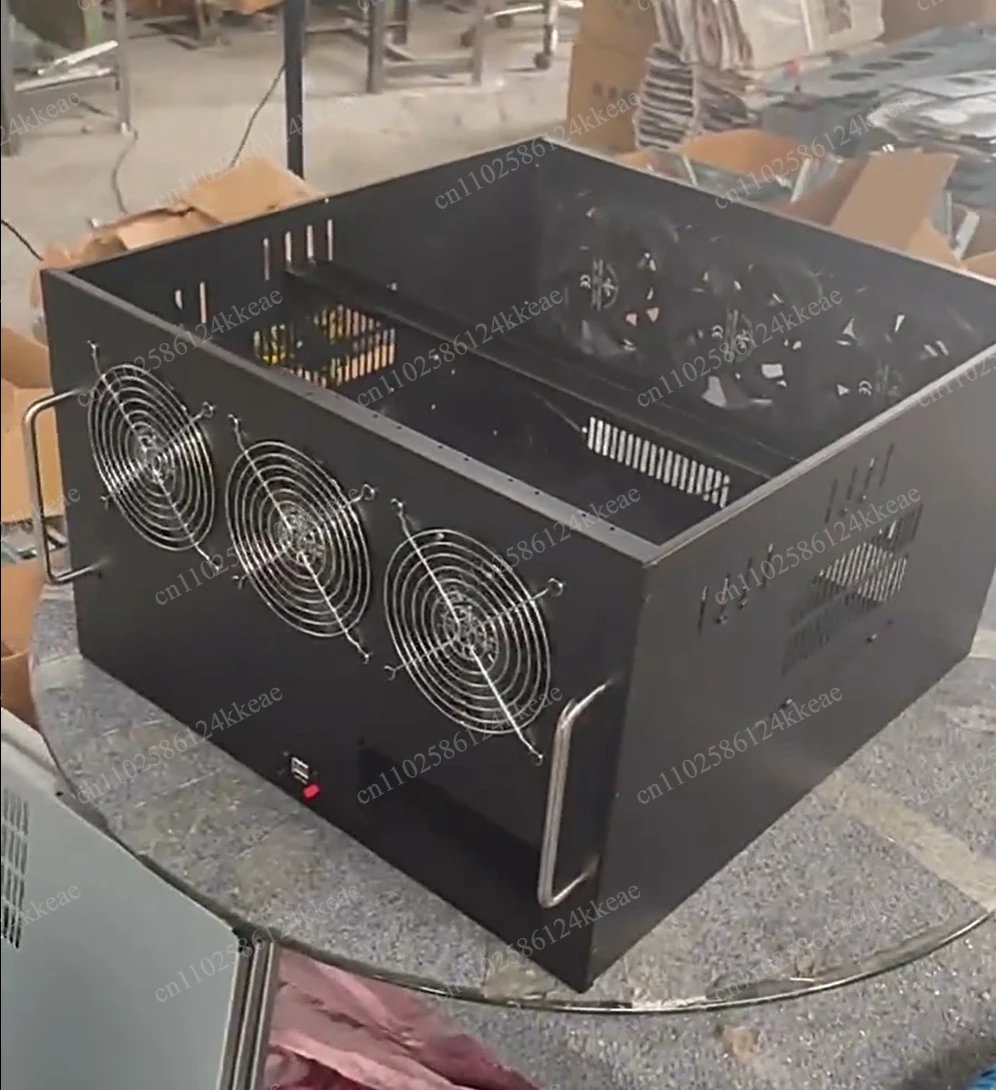 

Silent 6 Graphics Card Chassis 6U Size Multi-GPU ATX Motherboard Computer Case