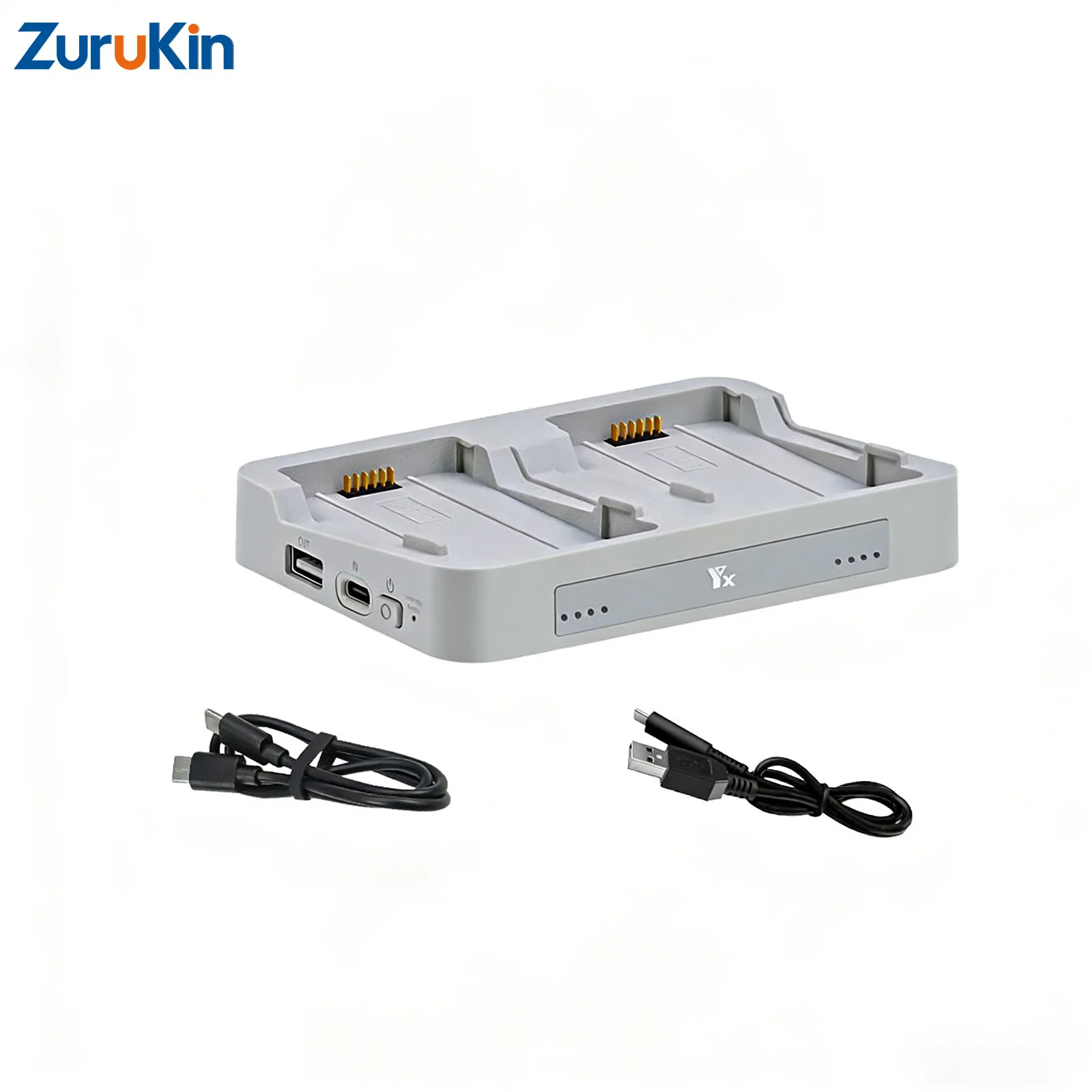 

Двойной зарядный хаб для аккумуляторов DJI Neo Flip: быстрое двустороннее зарядное устройство, адаптер Power Bank с режимом хранения, аксессуар для дрона